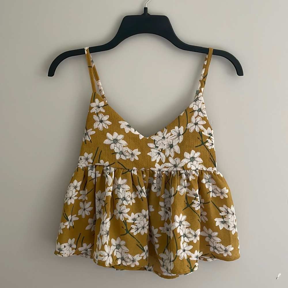 Floral babydoll blouse!